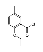 Benzoyl chloride, 2-ethoxy-5-methyl- (9CI) Structure