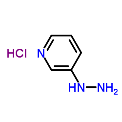 3-Hydrazinopyridine hydrochloride (1:1) Structure