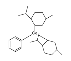 bis[(1R,2S,5R)-5-methyl-2-propan-2-ylcyclohexyl]-phenylgermane结构式