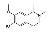 (+/-)-N-Methylsalsoline结构式