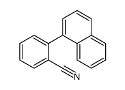 2-naphthalen-1-ylbenzonitrile结构式