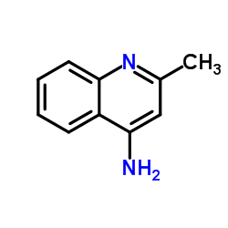 2-Methyl-4-quinolinamine Structure