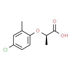 dimethylamino (2S)-2-(4-chloro-2-methyl-phenoxy)propanoate结构式