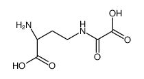 L-α-amino-γ-oxalylaminobutyric acid Structure