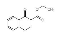 1-氧代-1,2,3,4-四氢萘-2-羧酸乙酯结构式