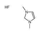 1,3-dimethyl-1,2-dihydroimidazol-1-ium,fluoride结构式