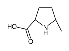 5-Methyl-L-proline Structure