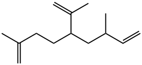 2,7-Dimethyl-5-(1-methylethenyl)-1,8-nonadiene结构式