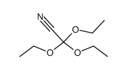 triethoxyacetonitrile结构式