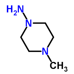 4-Methyl-1-piperazinamine Structure