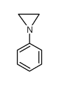 Aziridine, 1-phenyl- Structure