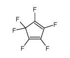 1,2,3,4,5,5-Hexafluoro-1,3-cyclopentadiene结构式
