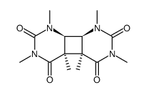 1,3-dimethylthymine cyclobutane dimer structure