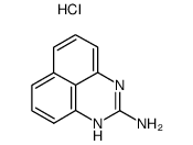 1H-perimidin-2-amine monohydrochloride Structure