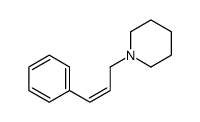 1-(3-phenylprop-2-enyl)piperidine Structure