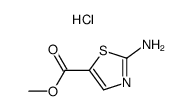 methyl 2-aminothiazole-5-carboxylate hydrochloride Structure