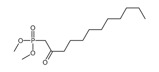1-dimethoxyphosphoryldodecan-2-one Structure