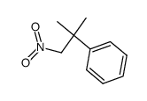 2-methyl-1-nitro-2-phenylpropane结构式