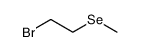 1-bromo-2-(methylseleno)ethane Structure