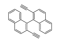 2-ethynyl-1-(2-ethynylnaphthalen-1-yl)naphthalene结构式