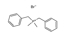 Dibenzyldimethylphosphonium-bromid Structure