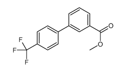 4-(三氟甲基)-[1,1-联苯]-3-羧酸甲酯结构式