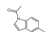 1-(5-methylindol-1-yl)ethanone Structure