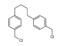 1-(chloromethyl)-4-[4-[4-(chloromethyl)phenyl]butyl]benzene Structure
