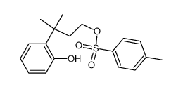 3-(2-hydroxyphenyl)-3-methylbutyl 4-methylbenzenesulfonate Structure