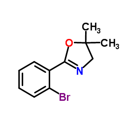 2-(2-Bromophenyl)-5,5-dimethyl-4,5-dihydro-1,3-oxazole Structure