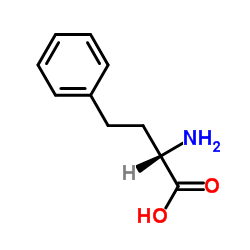 D-苯基丁氨酸结构式