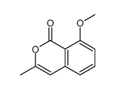 8-Methoxy-3-Methyl-1H-isochroMen-1-one结构式