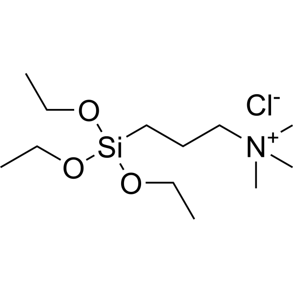 三甲基[3-(三乙氧基硅基)丙基]氯化铵图片