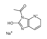 sodium,3-acetyl-1,5-dihydroimidazo[4,5-b]pyridin-4-id-2-one Structure