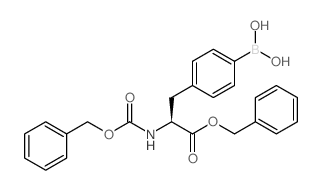 (S)-4-(2-(苄氧基羰基)-2-(Cbz-氨基)乙基)苯硼酸图片