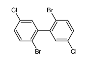 2,2'-dibromo-5,5'-dichlorobiphenyl Structure