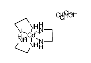 ethylenediamine of cadmium platinum(II) chloride Structure