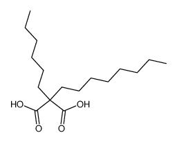 hexyl-octylmalonic acid结构式
