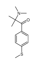 2-(dimethylamino)-2-methyl-1-(4-methylsulfanylphenyl)propan-1-one Structure