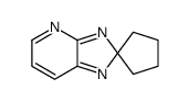 (9CI)-螺[环戊烷-1,2-[2H]咪唑并[4,5-b]吡啶]结构式