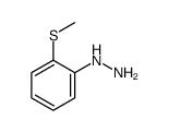 (2-methylsulfanylphenyl)hydrazine Structure