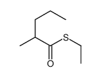 S-ethyl 2-methylpentanethioate结构式