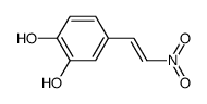 4-(2-nitrovinyl)benzene-1,2-diol结构式