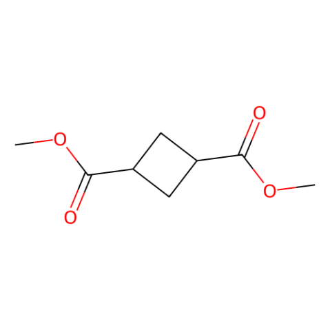 1,3-dimethyl cyclobutane-1,3-dicarboxylate Structure