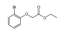 2-(2-溴苯氧基)乙酸乙酯结构式