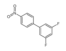 1,3-difluoro-5-(4-nitrophenyl)benzene Structure