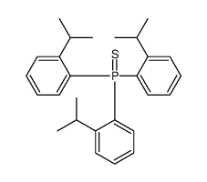 tris(2-propan-2-ylphenyl)-sulfanylidene-λ5-phosphane结构式