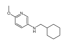 N-(cyclohexylmethyl)-6-methoxypyridin-3-amine Structure