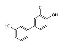 2-chloro-4-(3-hydroxyphenyl)phenol结构式