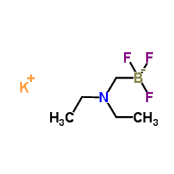 ((二乙基氨基)甲基)三氟硼酸钾结构式